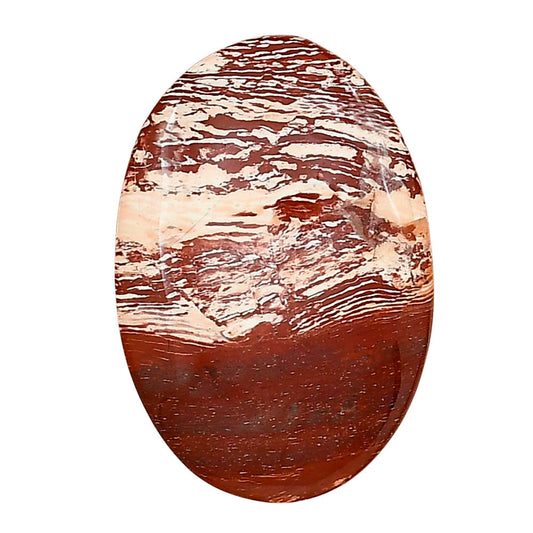 Snake Skin Jasper 31.5x21.4x4.5 mm Oval Gemstone LS01560-11-0