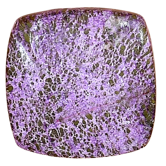 Purpurite 21.6x21.5x4.5 mm Baguette Gemstone LS03538-60-0