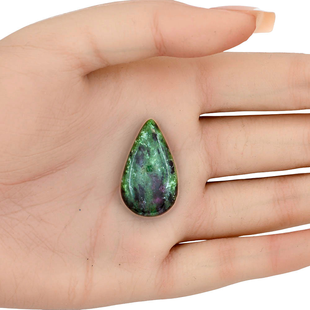 Ruby-Zoisite 29.15x17.2x6 mm Pear Gemstone LS03891-66-1