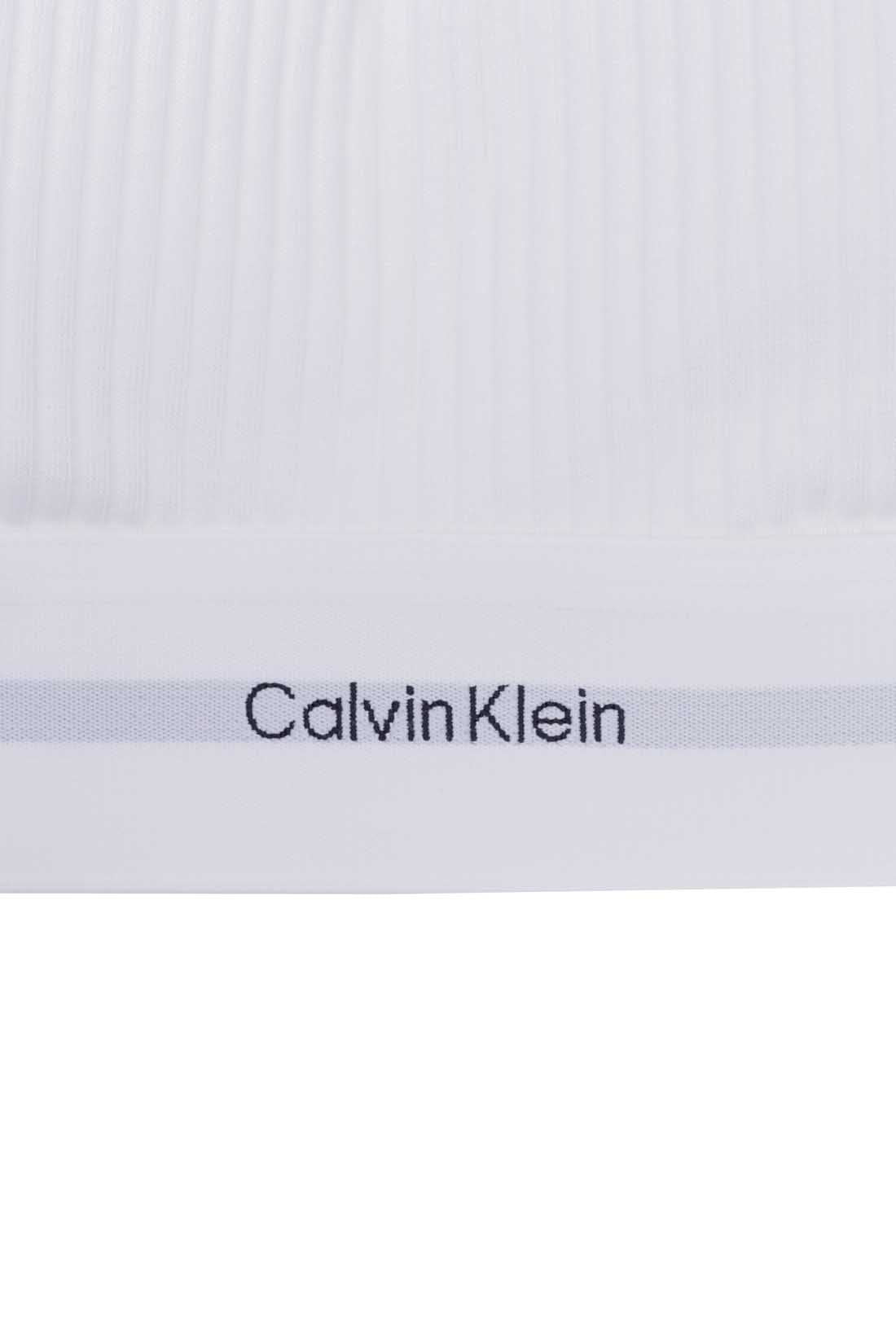CALVIN KLEIN - Women's ribbed bralette-7