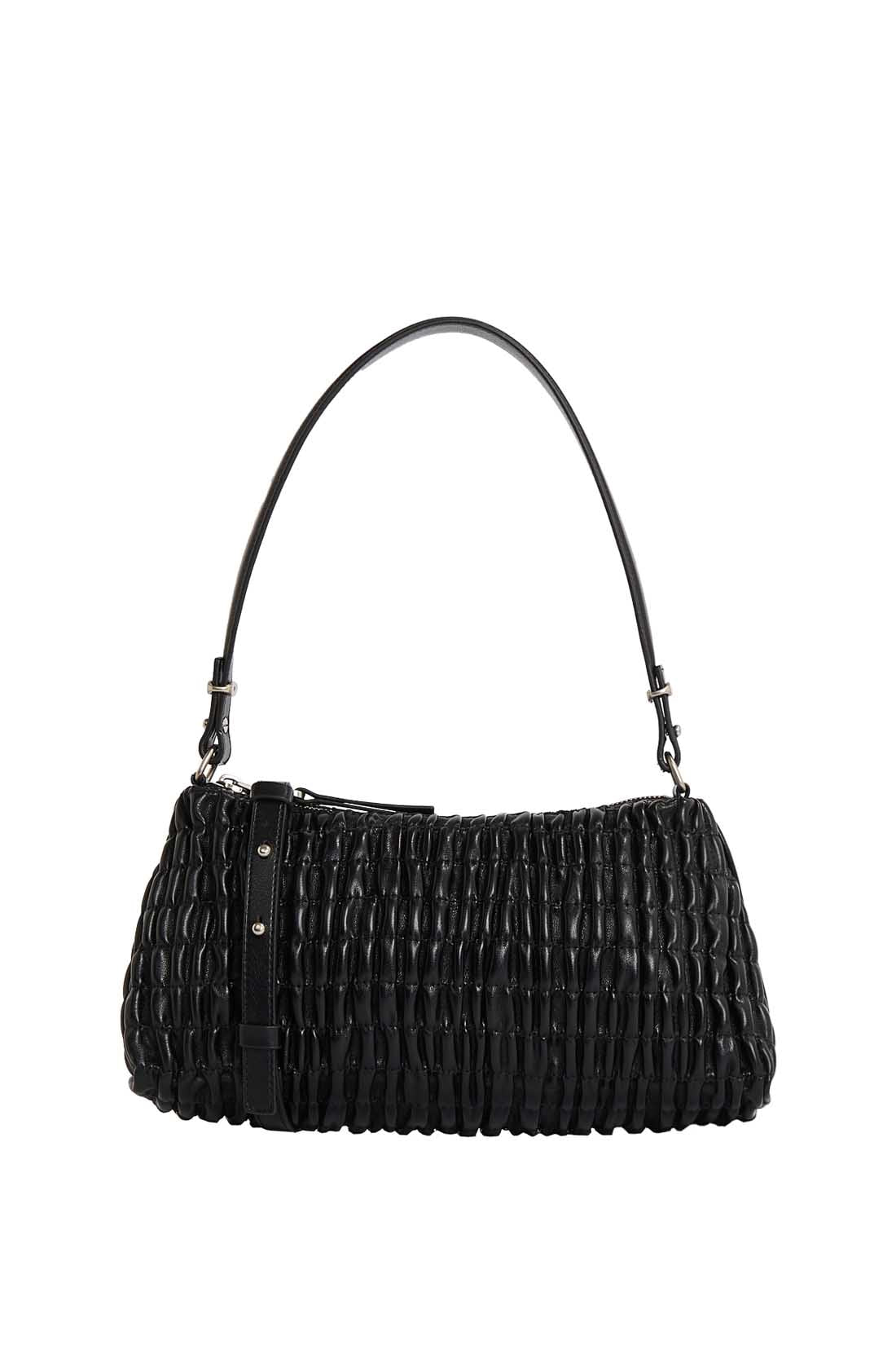 CALVIN KLEIN JEANS - Women's rouched shoulder bag  - Size OS-4
