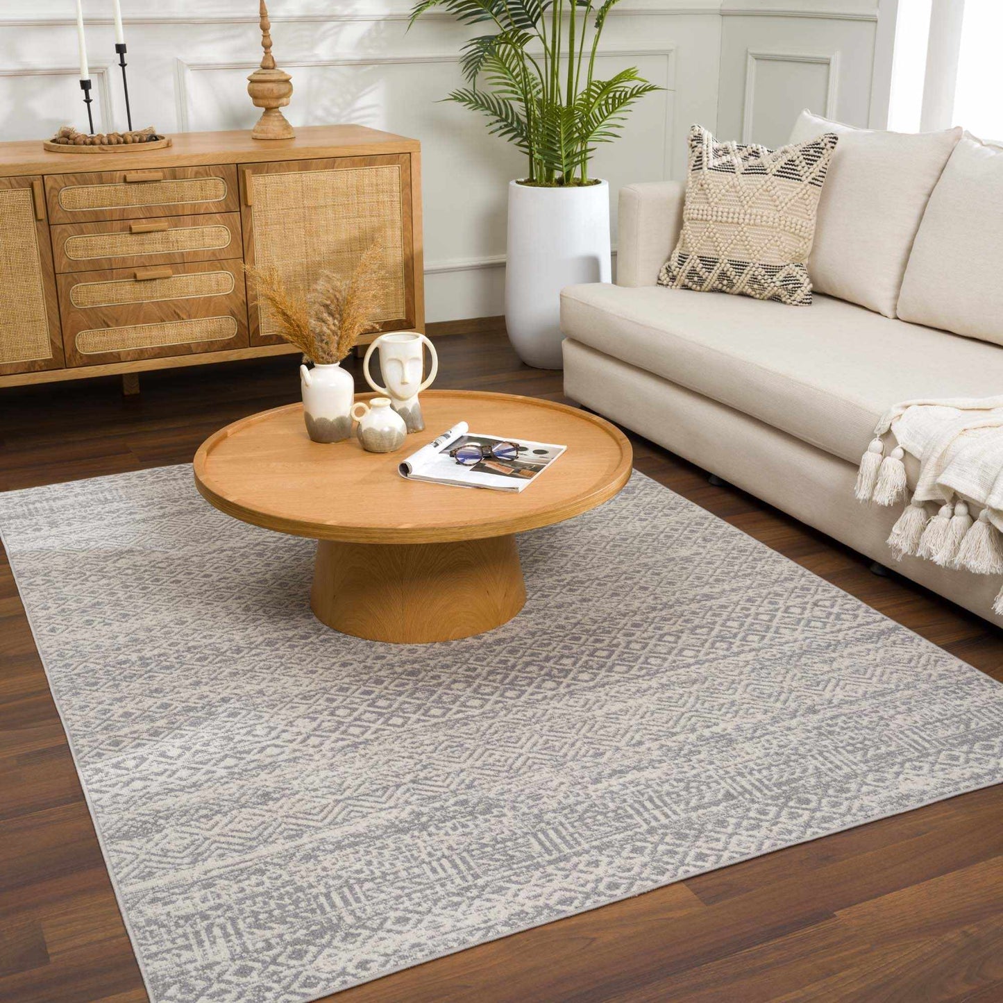 Gravelbourg Washable Boho Rug - Promo-2