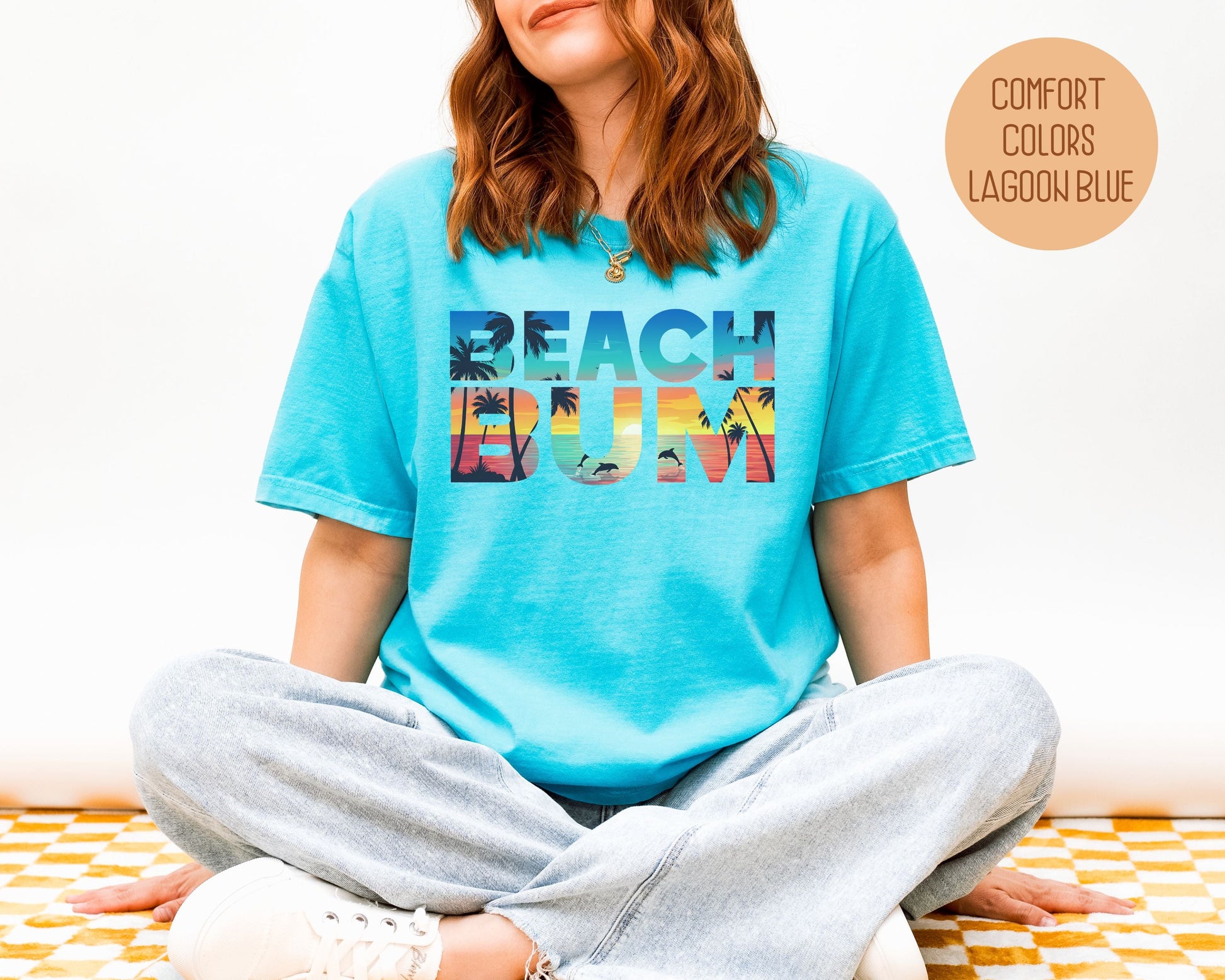 Beach Bum Comfort Colors Shirt-0