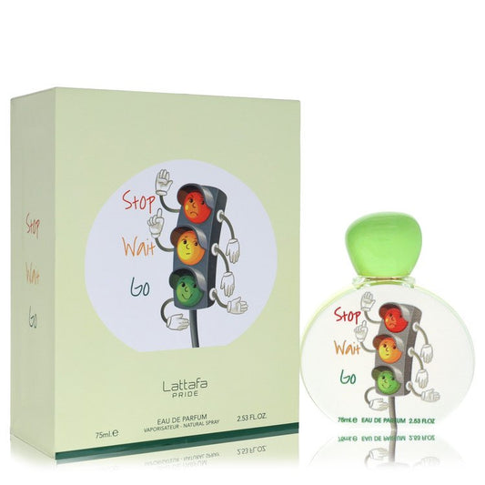 Lattafa Pride Stop Wait Go by Lattafa Eau De Parfum Spray (Unisex) 2.5 oz for Men