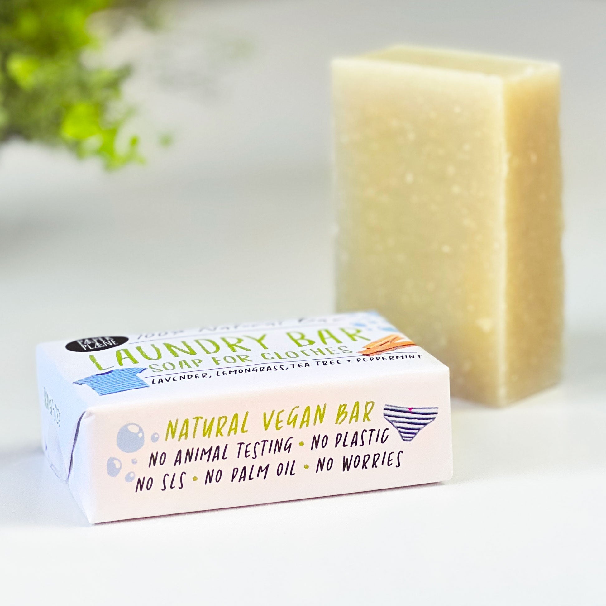 Laundry Bar 100% Natural Vegan Plastic-free-2