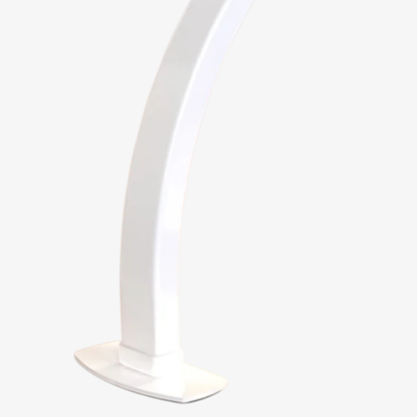 ArcGlow™ Half Moon Foldable Nail Lamp - Plain White - 3000–6000K Adjustable
