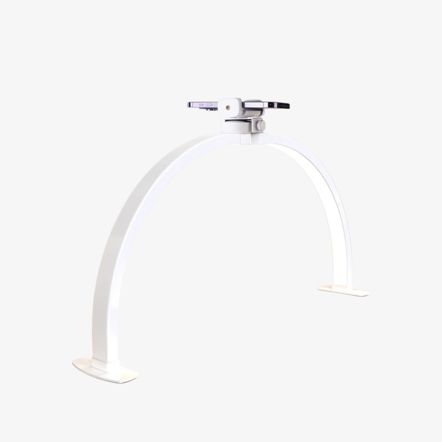 ArcGlow™ Half Moon Foldable Nail Lamp - Plain White - 3000–6000K Adjustable