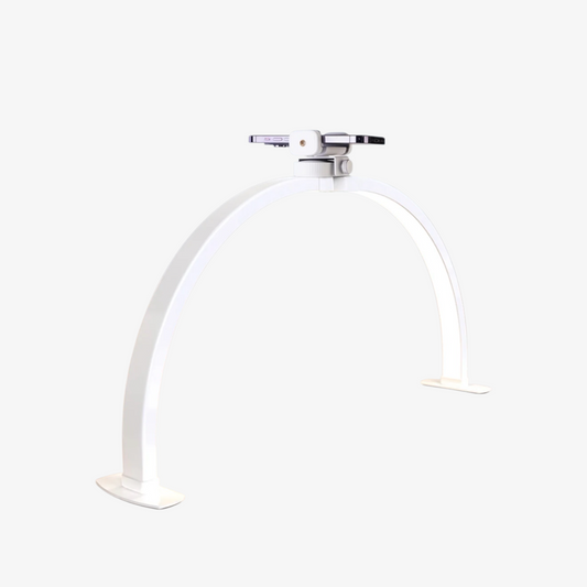 ArcGlow™ Half Moon Foldable Nail Lamp - Plain White - 3000–6000K Adjustable