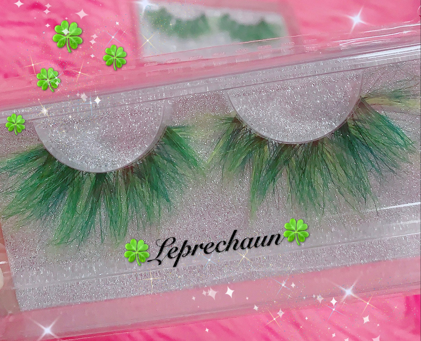 *LEPRECHAUN* (Green) DOLLicious  COLORBLAST Lashes !