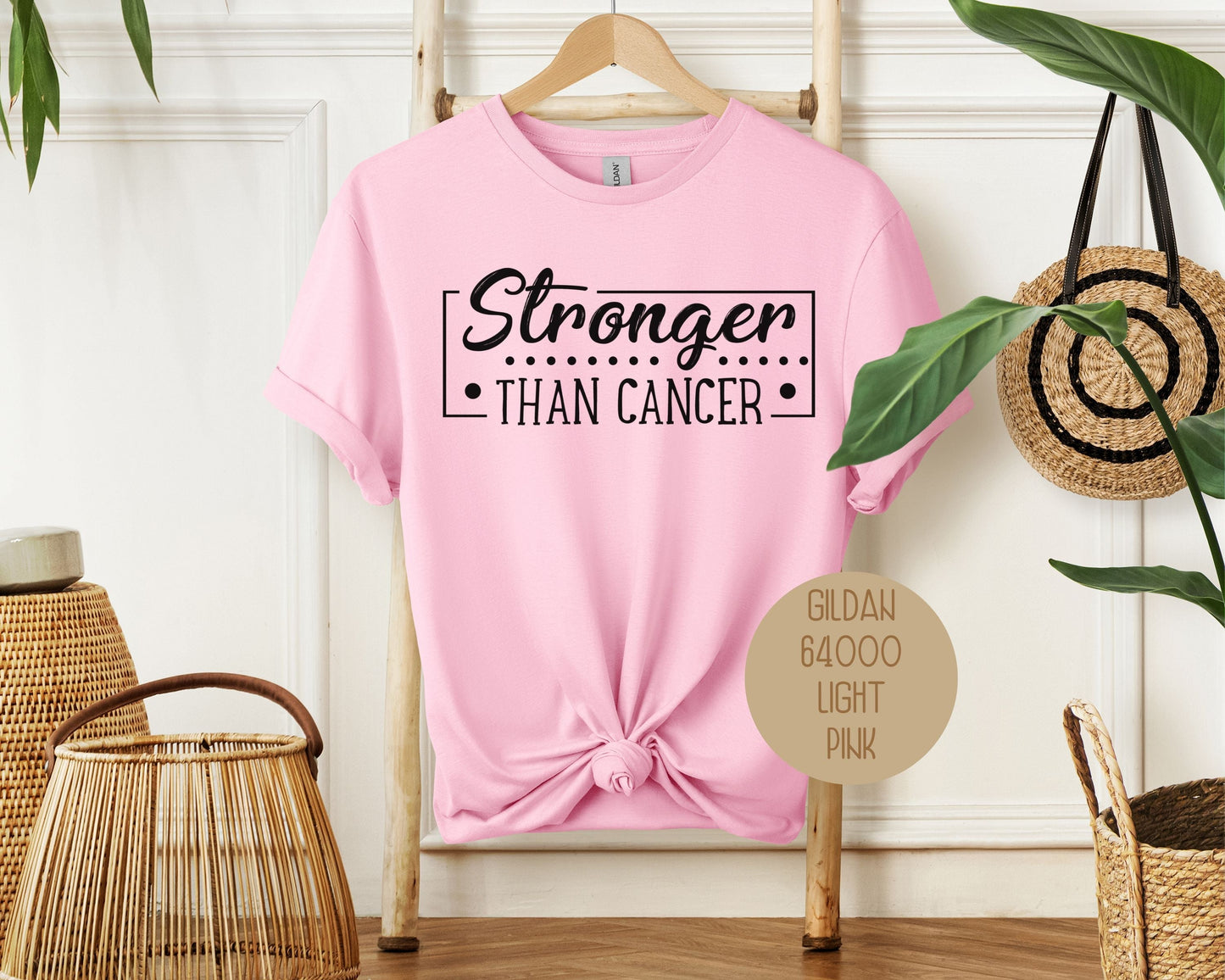 I'm Stronger Than Cancer Shirt-0