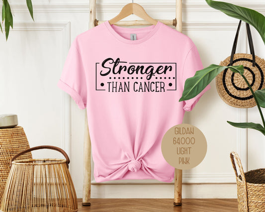 I'm Stronger Than Cancer Shirt-0