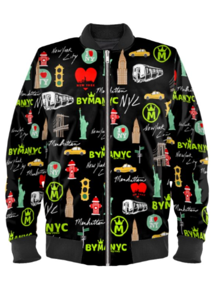 Limited Edition Jacket Manhattan Mosaic Nocturne – BYMANYC ® New York-2