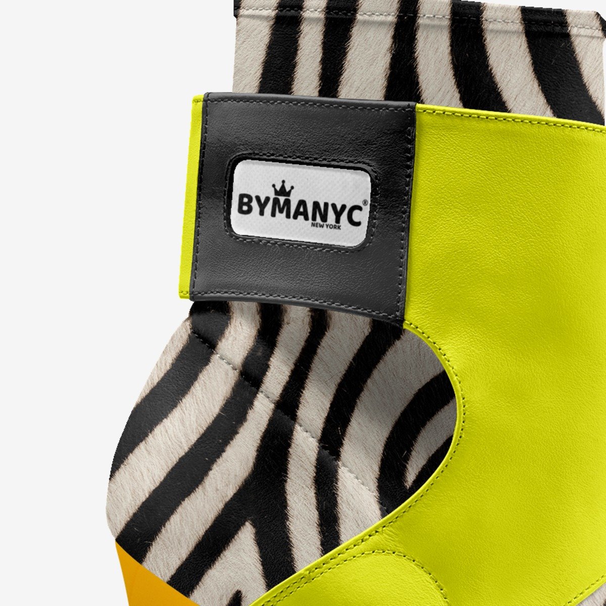 Limited Edition Vegan Stiletto Boots BYMANYC ® New York Futurista Noir-3