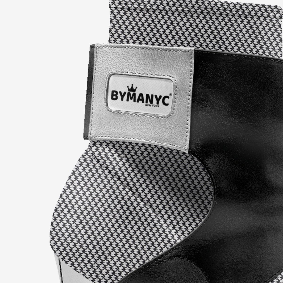 Limited Edition Vegan Stiletto Boots BYMANYC® New York Futurista Onyx-1