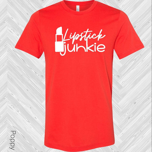Lipstick Junkie Graphic Tee