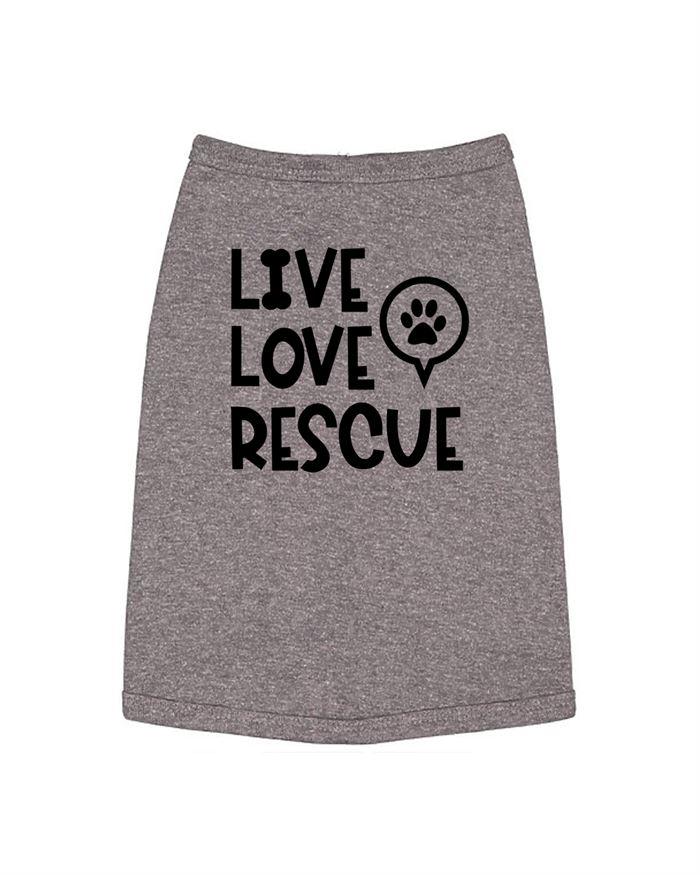 Live Love Rescue Dog Shirt