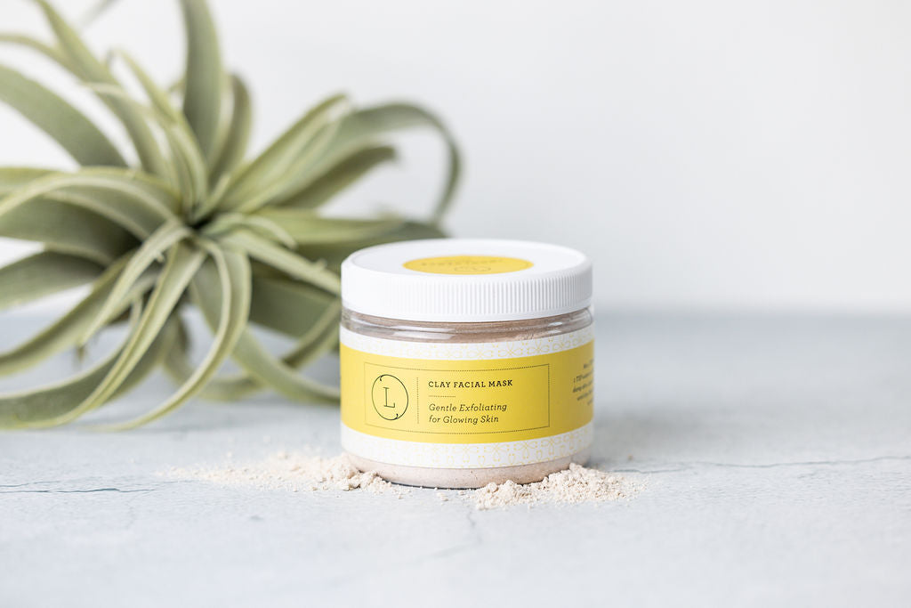 Natural Clay Facial Mask, Exfoliating Mask, Glowing skin Mask-3