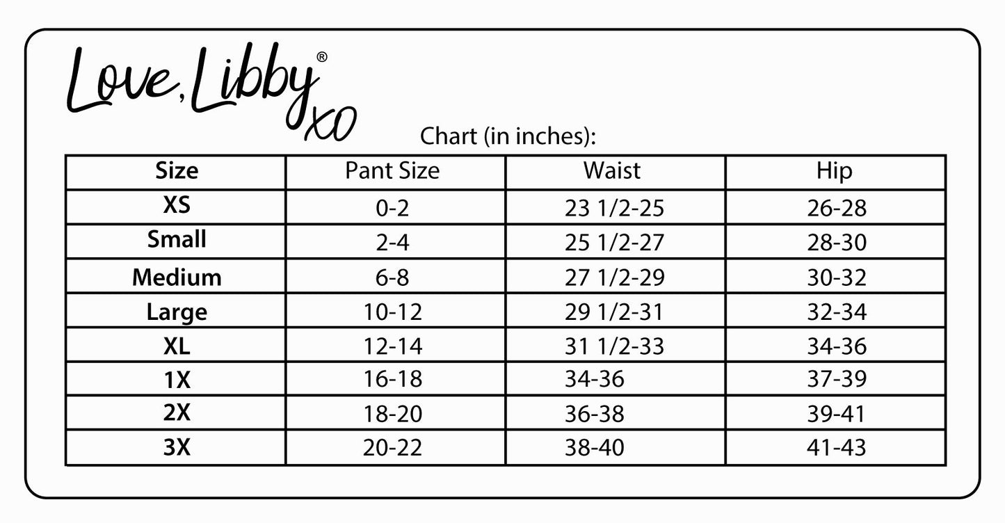 Printed Cotton High Waist Thong with Picot Trim