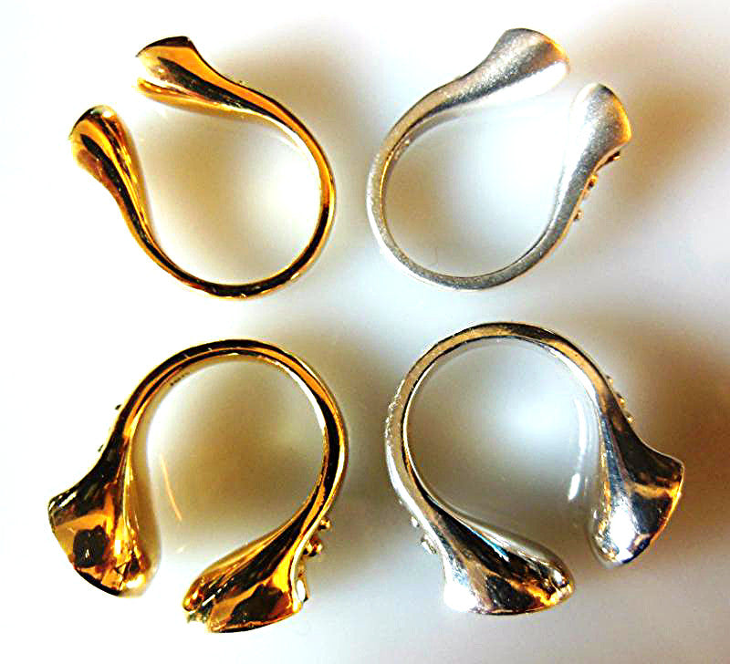 Equestrian "Lucky You" Horseshoe Ring-18K Gold & Diamonds. Smaller Version-5