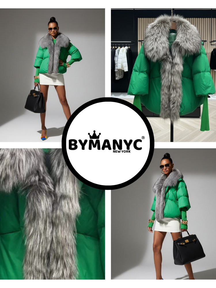 Lux Fur-Trimmed Puffer • THE PLAZA New Collection BYMANYC ® New York-2