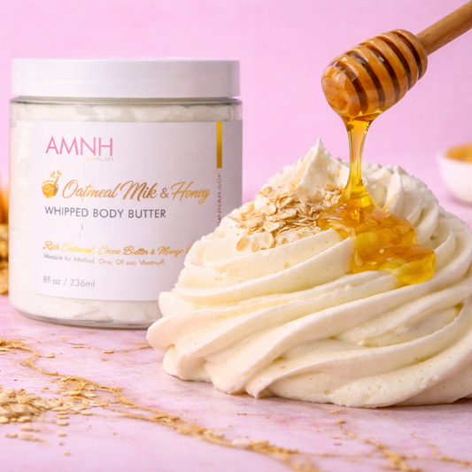 Oatmeal Milk & Honey Whipped Body Butter