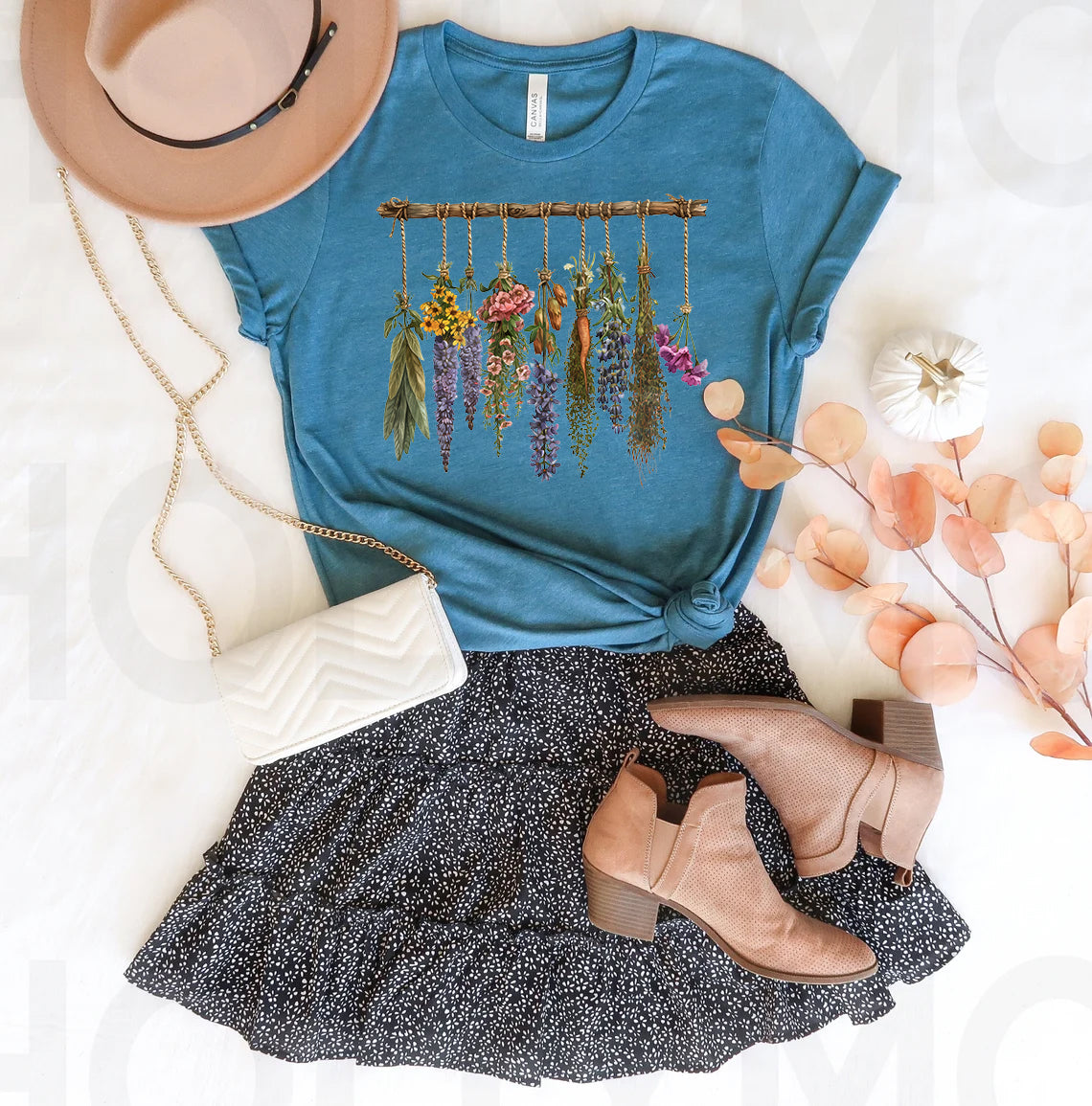 Hanging Herbs Herbalist Graphic Tee