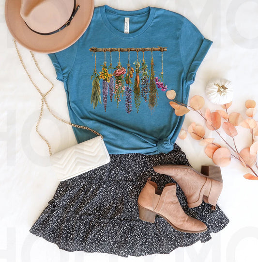 Hanging Herbs Herbalist Graphic Tee