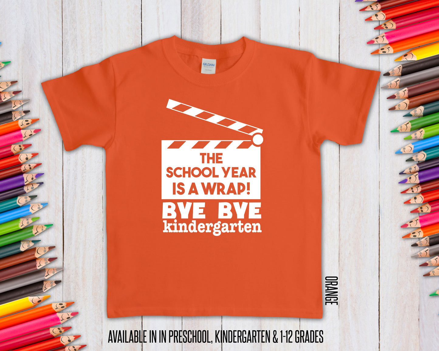 The School Year is a Wrap Graphic Tee