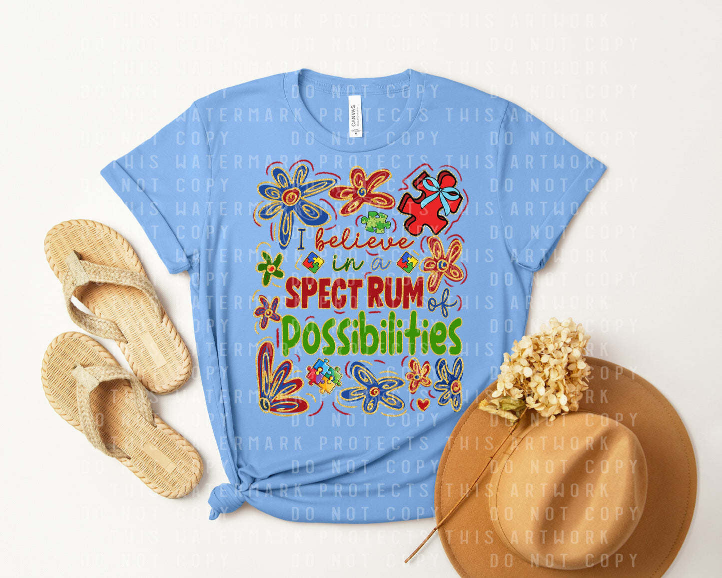 I Believe in a Spectrum of Possibilities Graphic Tee