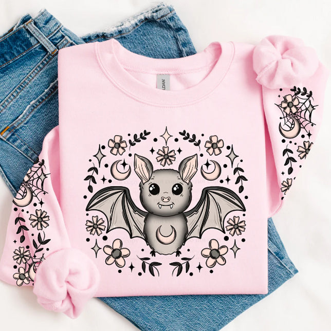 Floral Bat Graphic Tee