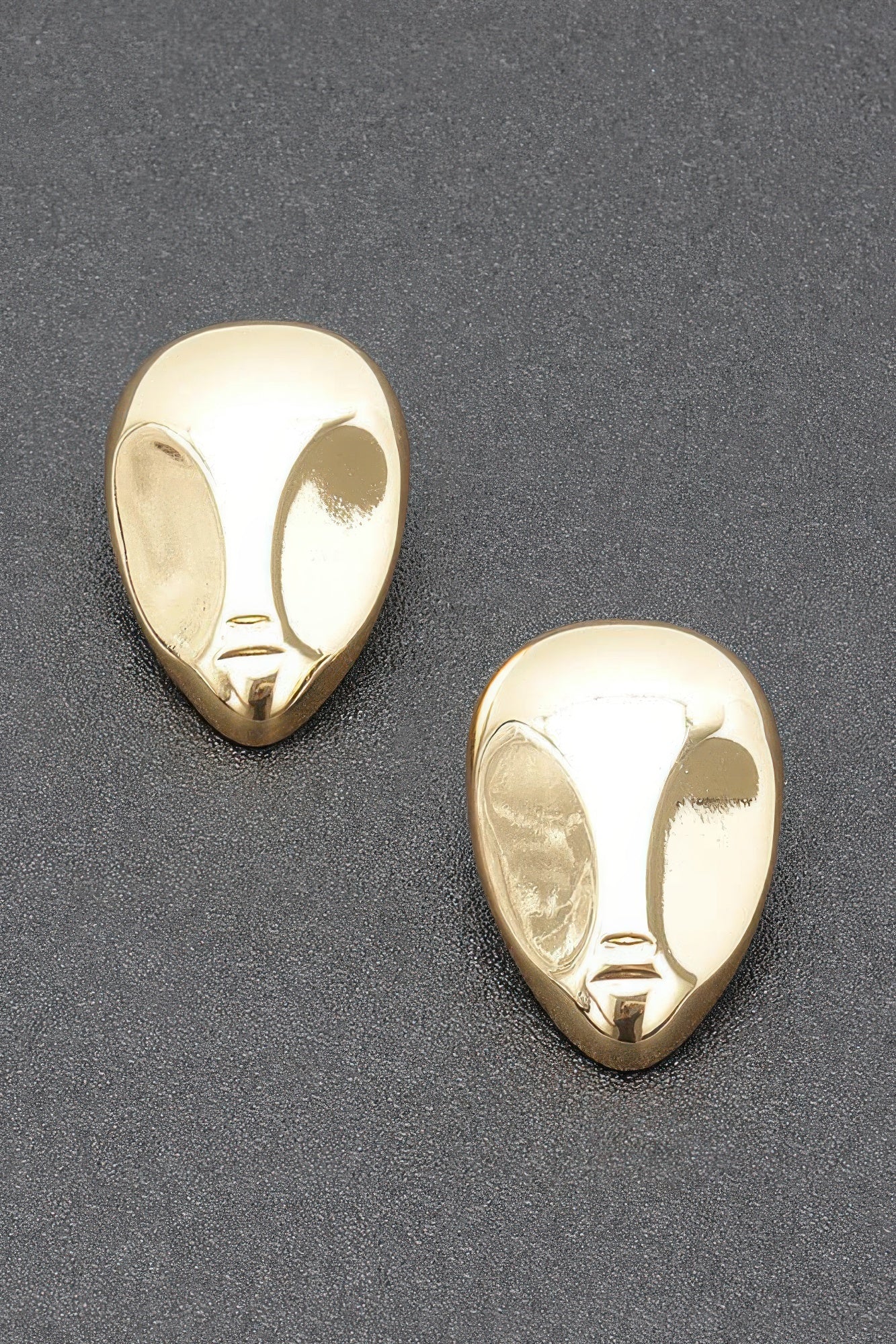 MADISON Gold Plated Metal Earrings: NYFW BYMANYC ® New York-0
