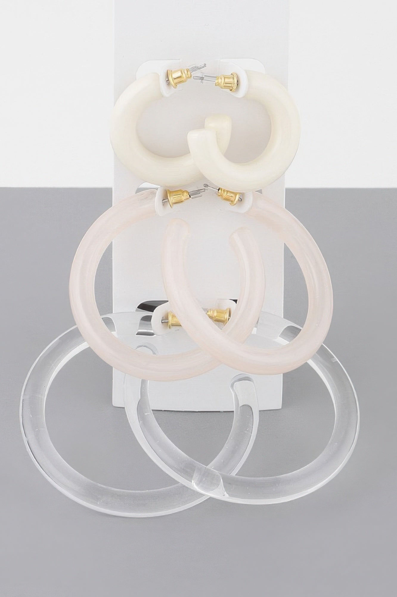 MADISON Multi Solid Hoop Earrings Set: NYFW BYMANYC ® New York-3