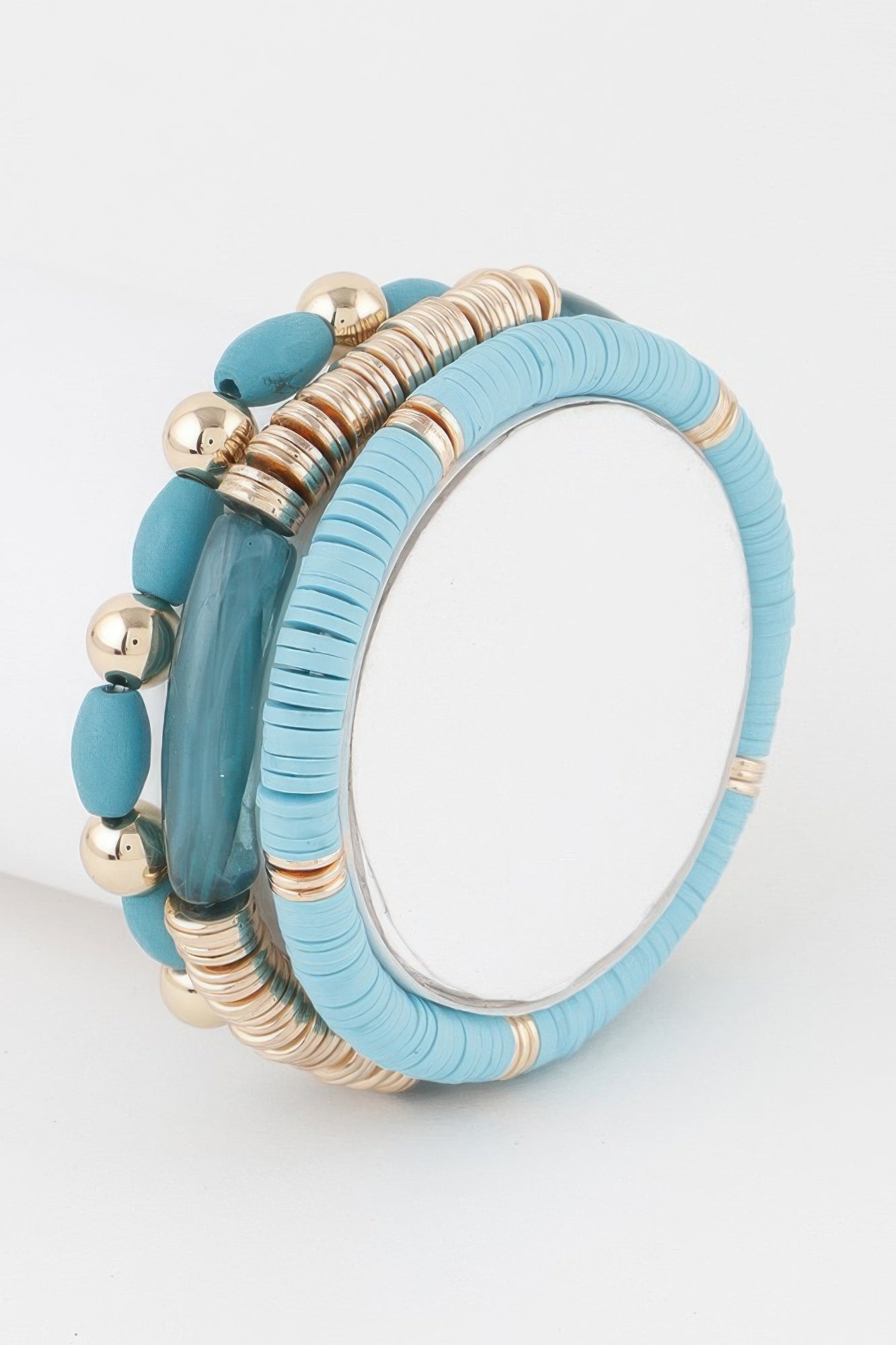 MADISON Triple Layered Bead Bracelet - New Collection Los Angeles - BYMANYC ® New York-1