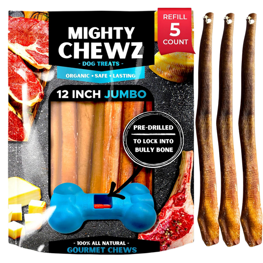 12" Jumbo Bully Sticks - Refill Pack-0