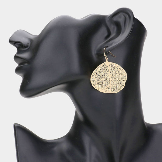 Leaf Drop Earrings