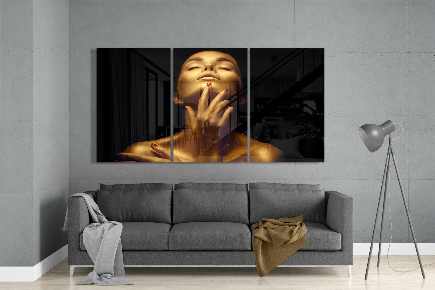Woman Glass Art