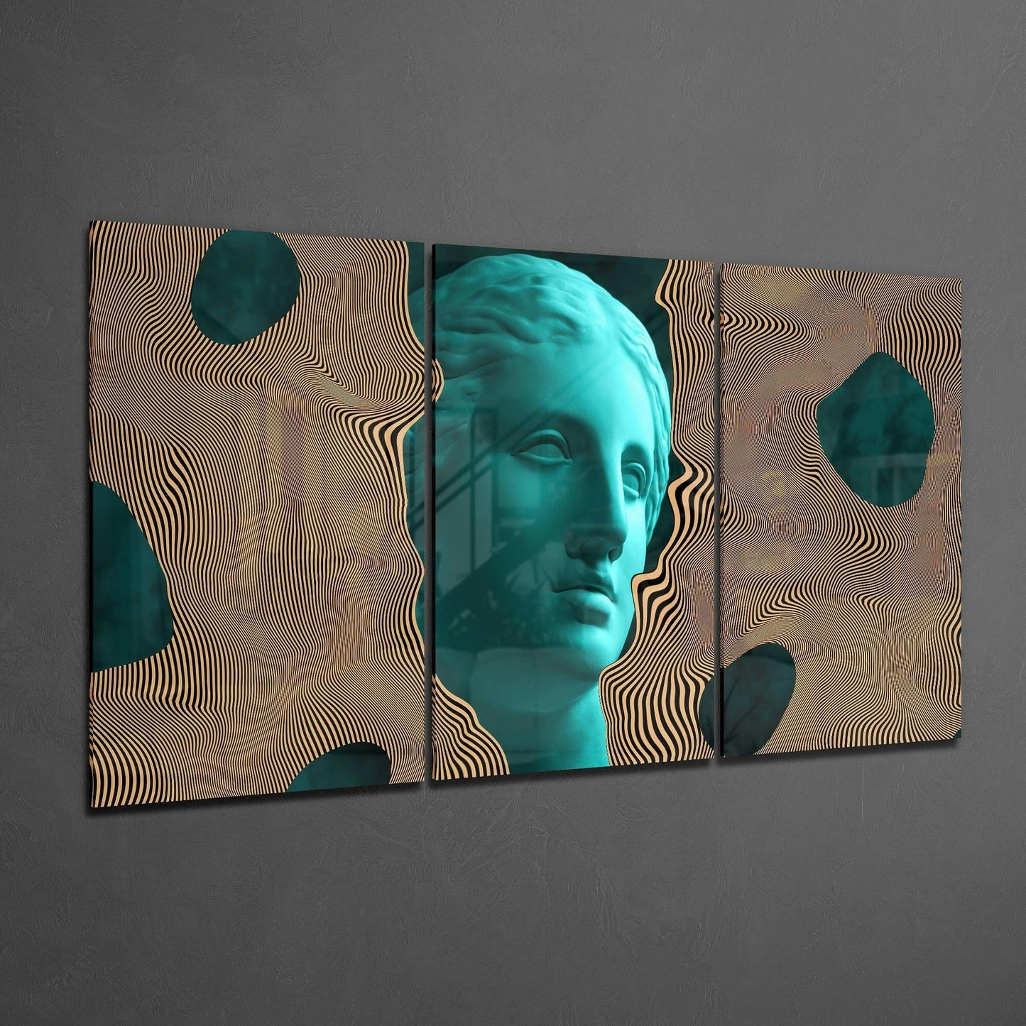 Statue Glass Art