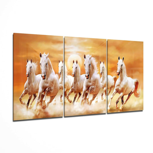 Horses Glass Art