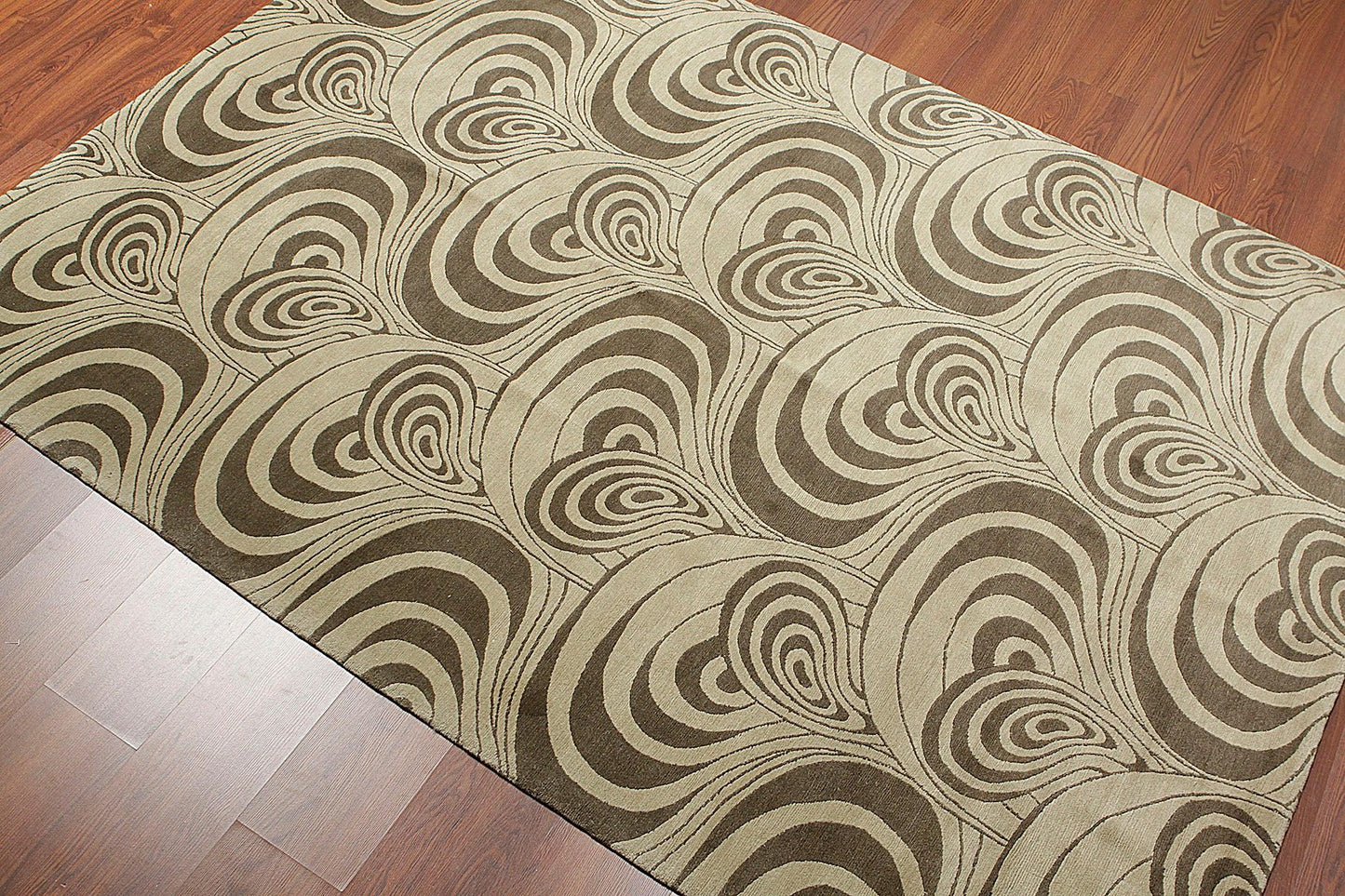 Hand Knotted 100% Wool Traditional Tibetan Oriental Area Rug 6'3" x 8'10"-4