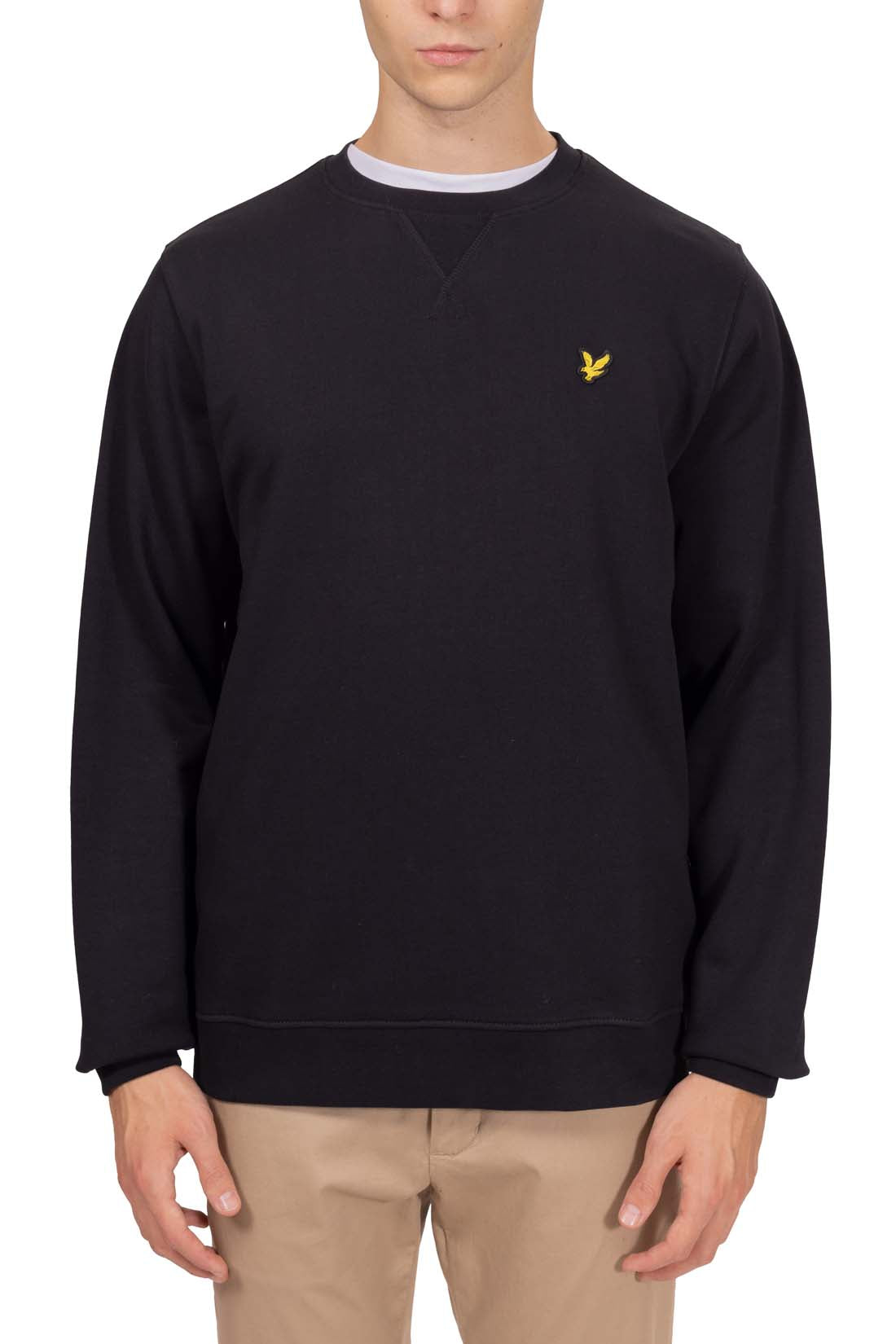 LYLE & SCOTT - Men's relaxed sweatshirt with football print-7