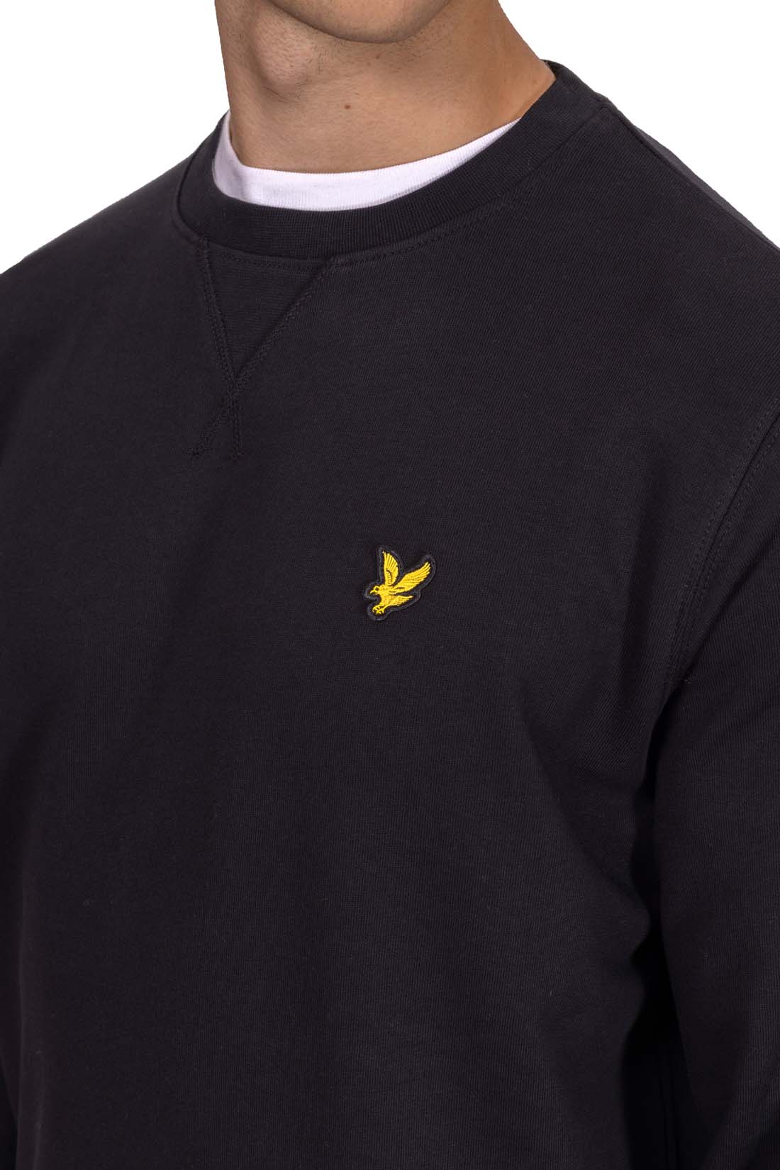 LYLE & SCOTT - Men's relaxed sweatshirt with football print-4