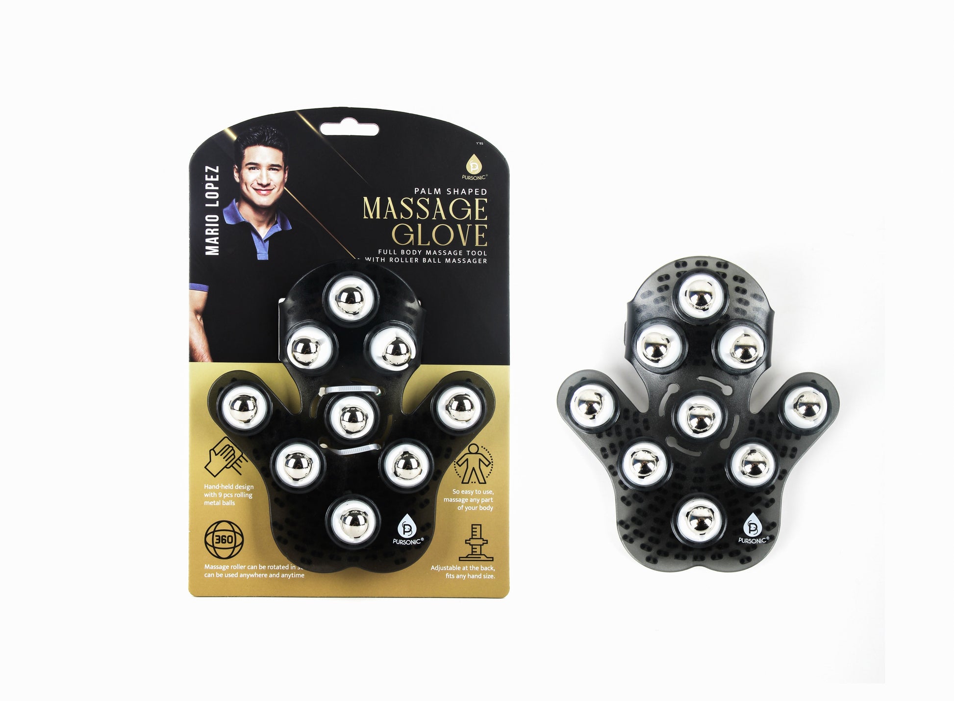 Mario Lopez Palm Shaped Massage Glove-0