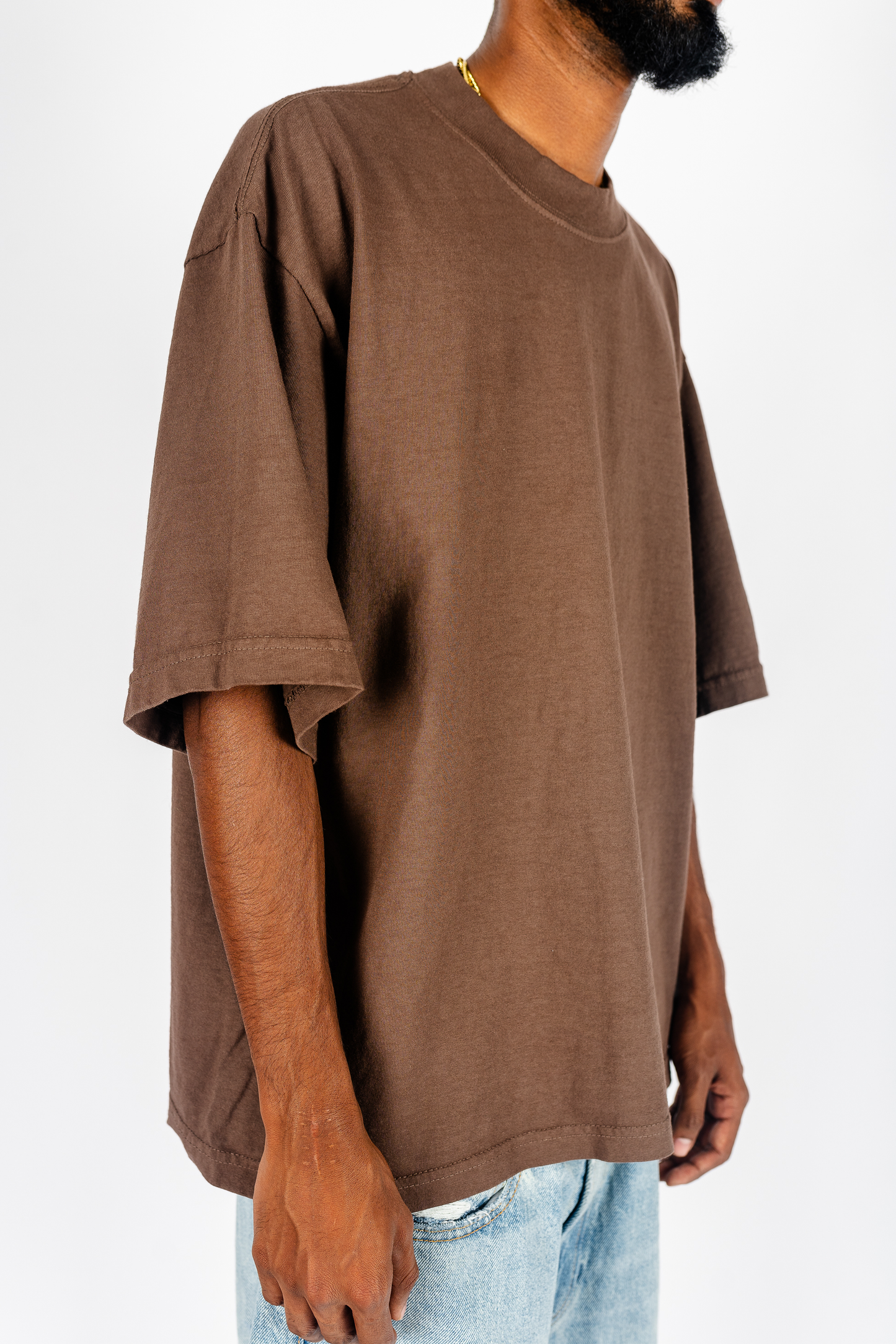 Garment Dye Drop Shoulder Shirt