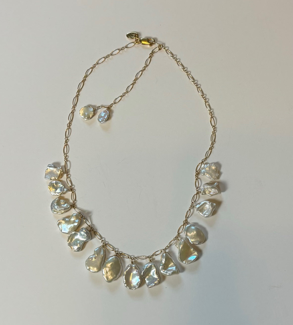 Maia Petal necklace