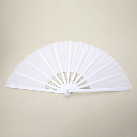 Plain Folding Line Dance Hand Fan