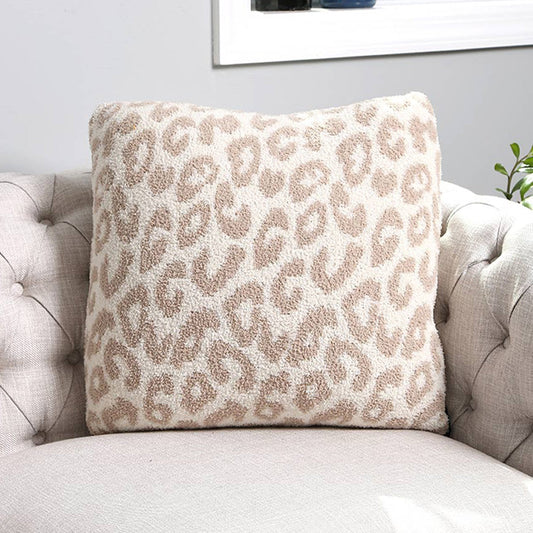 Leopard Patterned Cushion Cover