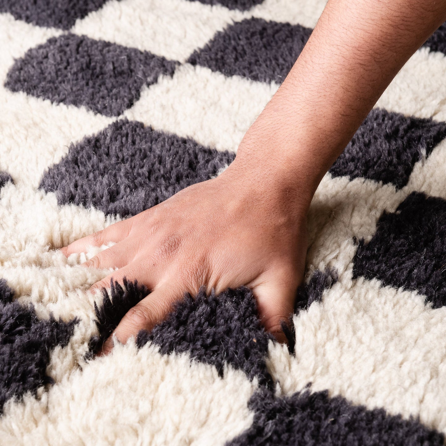 Chess - Luxury Shag Moroccan Rug-4