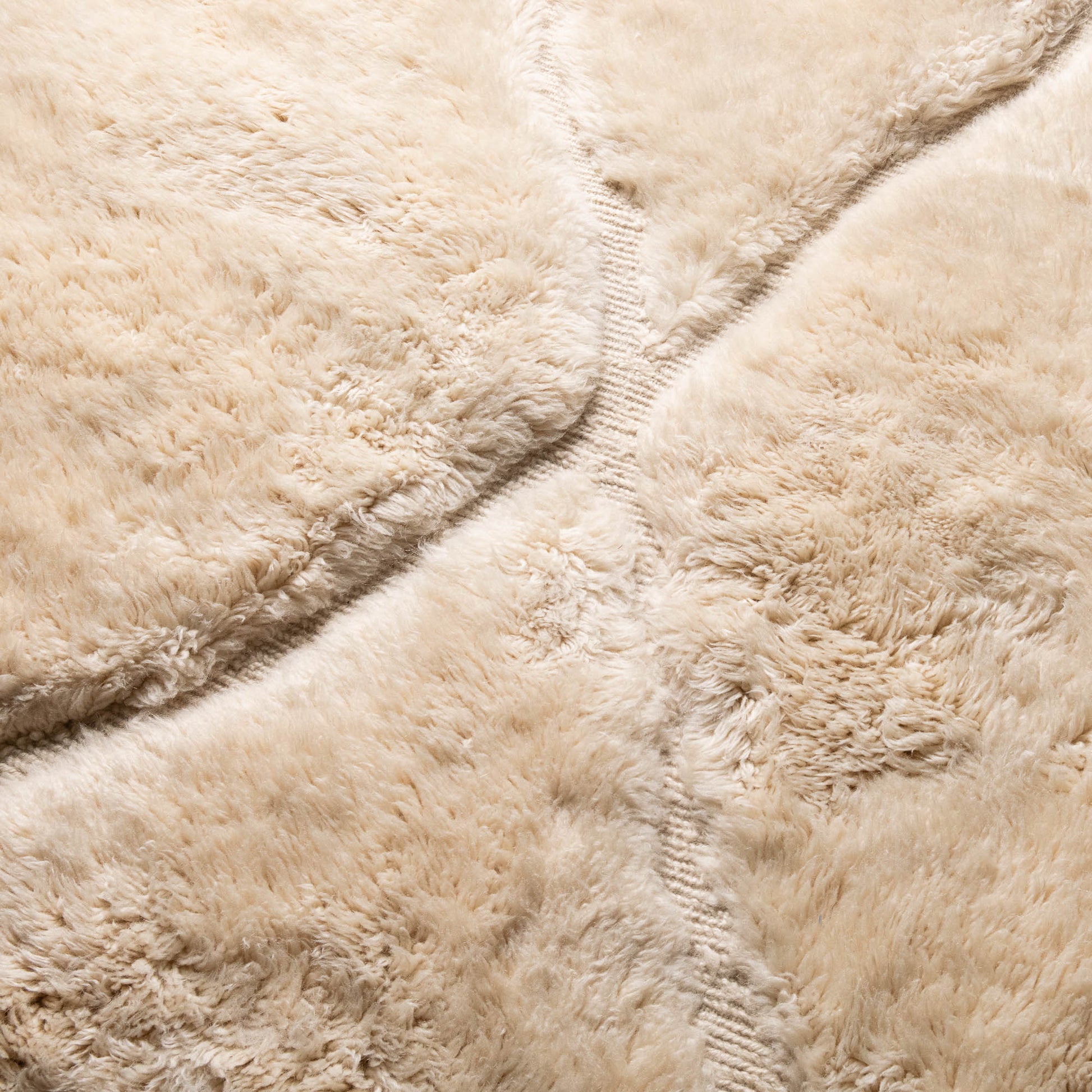 Cross-Roads - Luxury Shag Moroccan Rug-2