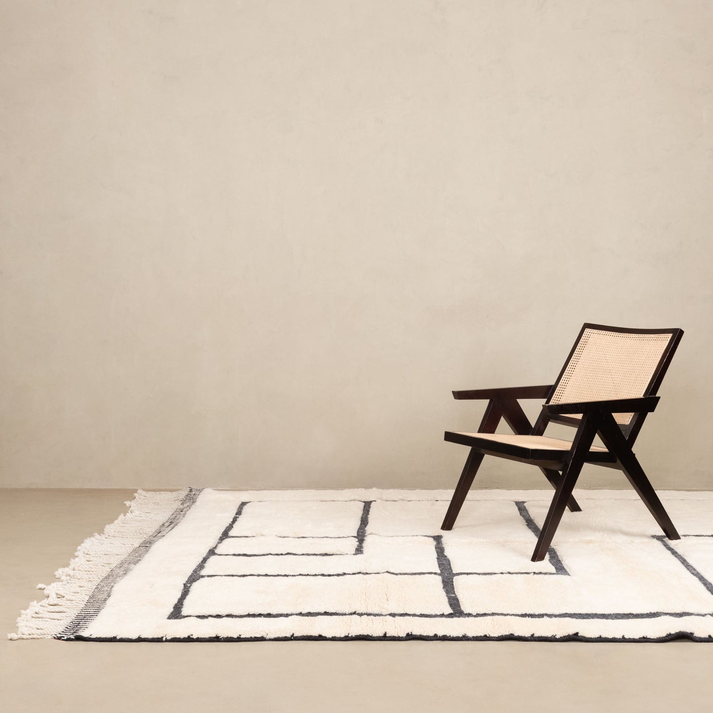 Unbalanced Ratio - Luxury Shag Moroccan Rug-1