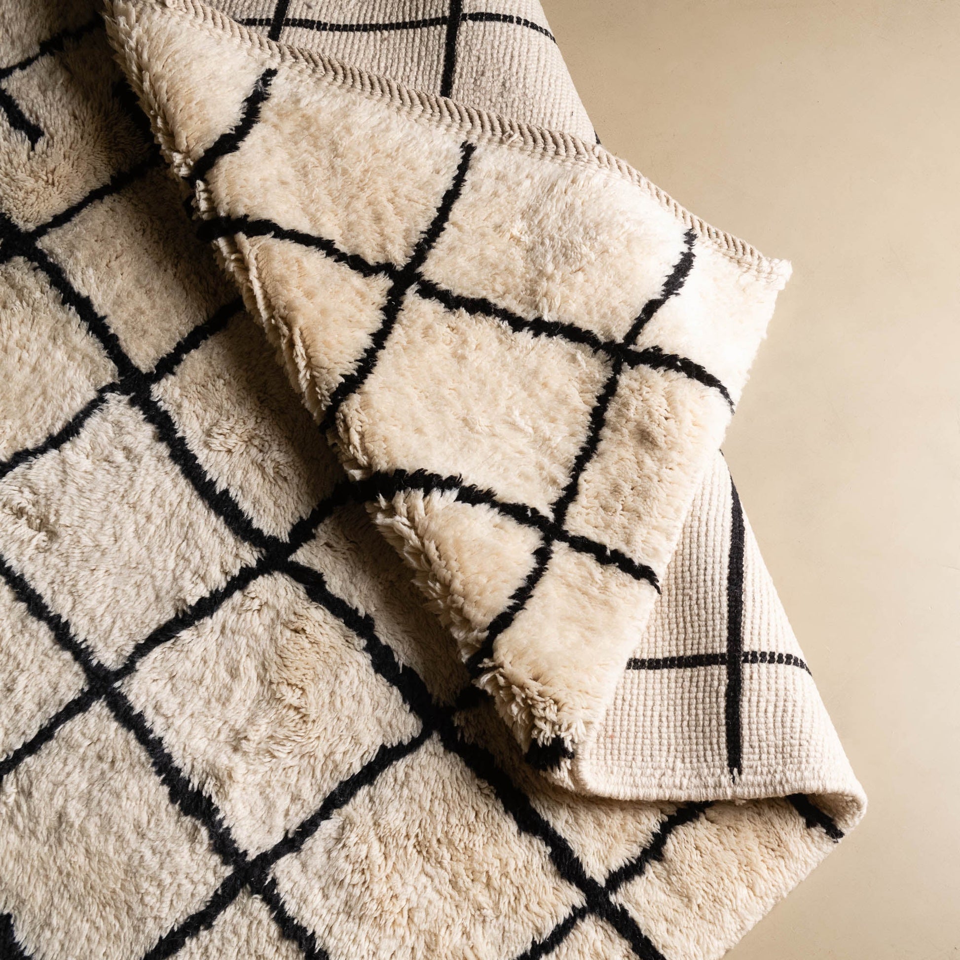 Rahim - Luxury Shag Moroccan Rug-3